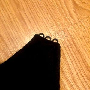 Black Velvet shirt with Collar